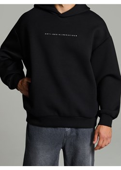 Sinsay - Bluza z kapturem - czarny ze sklepu Sinsay w kategorii Bluzy męskie - zdjęcie 186143430