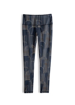 GATE Legginsy z wzorem 34 ze sklepu gateshop w kategorii Spodnie damskie - zdjęcie 186143623