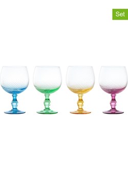 Anton Studio Designs Kieliszki (4 szt.) &quot;Swirl&quot; w różnych kolorach do ginu - 700 ml ze sklepu Limango Polska w kategorii Naczynia - zdjęcie 186144063