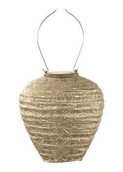 Lumiz Lampion solarny LED &quot;Mandela Balloon&quot; w kolorze złotym - wys. 20 x Ø 20 cm ze sklepu Limango Polska w kategorii Oświetlenie - zdjęcie 186144103