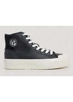 Pepe Jeans FOOTWEAR Sneakersy &quot;Samoi&quot; w kolorze czarnym ze sklepu Limango Polska w kategorii Trampki damskie - zdjęcie 186144171