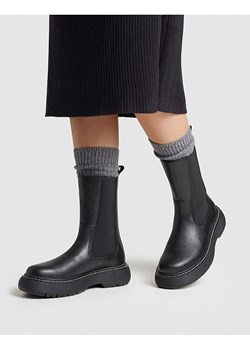 Pepe Jeans FOOTWEAR Sztyblety &quot;Yoko Rock&quot; w kolorze czarnym ze sklepu Limango Polska w kategorii Botki - zdjęcie 186144221