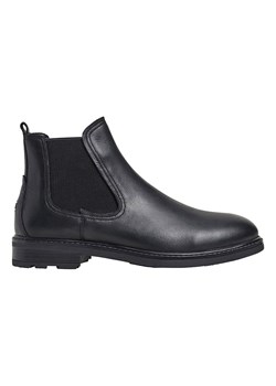 Pepe Jeans FOOTWEAR Skórzane sztyblety &quot;Leeds City&quot; w kolorze czarnym ze sklepu Limango Polska w kategorii Buty zimowe męskie - zdjęcie 186144234