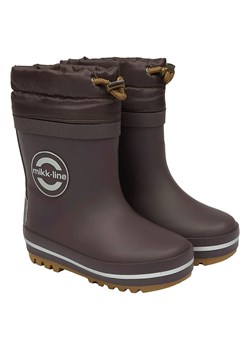 mikk-line Kozaki zimowe w kolorze brązowym ze sklepu Limango Polska w kategorii Kalosze dziecięce - zdjęcie 186144504