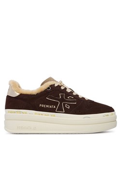 Sneakersy Premiata MICOL VAR 7894M Brązowy ze sklepu eobuwie.pl w kategorii Buty sportowe damskie - zdjęcie 186144610