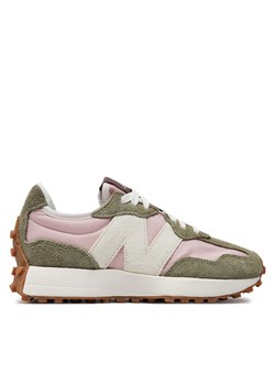 Sneakersy New Balance WS327FT Zielony ze sklepu eobuwie.pl w kategorii Buty sportowe damskie - zdjęcie 186144651
