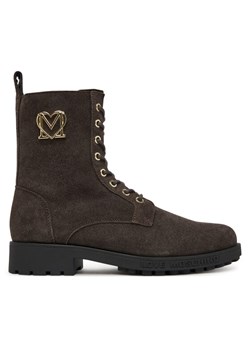 Trzewiki LOVE MOSCHINO JA24254G0NIG0313 Brązowy ze sklepu eobuwie.pl w kategorii Botki - zdjęcie 186144673