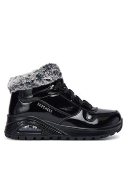 Botki Skechers Uno Rugged 168126/BBK Czarny - id: 0000305414496 - marki Skechers - 186144751 Botki Skechers Uno Rugged 168126/BBK Czarny ze sklepu eobuwie.pl w kategorii Botki - zdjęcie 186144751