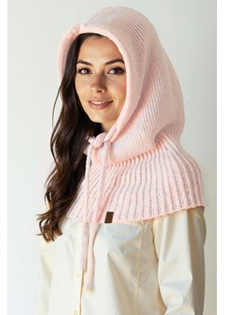 Kaptur balaclava Vivisence 70110 pudrowy róż ze sklepu kontri.pl w kategorii Czapki zimowe damskie - zdjęcie 186147301