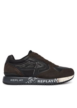 Sneakersy REPLAY GMS9I .000.C0008L Brązowy ze sklepu eobuwie.pl w kategorii Buty sportowe męskie - zdjęcie 186149774
