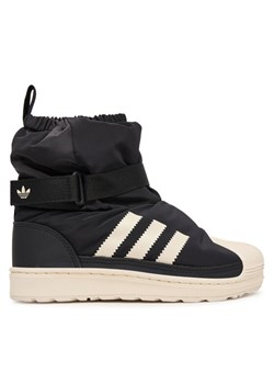 Śniegowce adidas Superstar 360 Winterized Boot JQ7949 Czarny ze sklepu eobuwie.pl w kategorii Buty zimowe dziecięce - zdjęcie 186149812