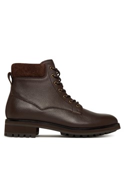 Kozaki Polo Ralph Lauren 812974121003 Brązowy ze sklepu eobuwie.pl w kategorii Buty zimowe męskie - zdjęcie 186149961