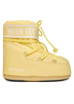 Śniegowce Moon Boot Mb Icon Low Nylon 80D1409340 Żółty ze sklepu eobuwie.pl w kategorii Śniegowce damskie - zdjęcie 186149963