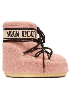 Śniegowce Moon Boot Mb Icon Fleece 80D1409700 Różowy ze sklepu eobuwie.pl w kategorii Śniegowce damskie - zdjęcie 186149964