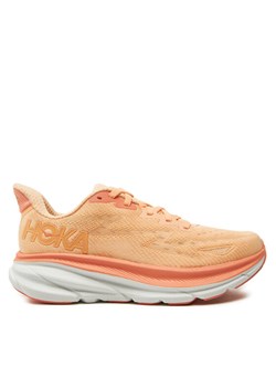 Buty do biegania Hoka Clifton 9 1127896 Pomarańczowy ze sklepu eobuwie.pl w kategorii Buty sportowe damskie - zdjęcie 186149971