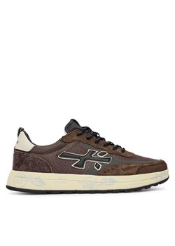 Sneakersy Premiata NOUS VAR 7725 Szary ze sklepu eobuwie.pl w kategorii Buty sportowe męskie - zdjęcie 186149990