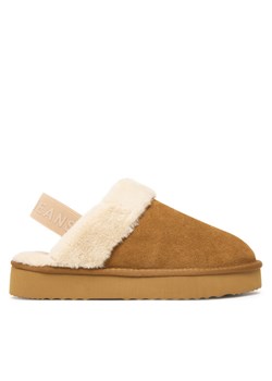 Pepe Jeans Kapcie Dissy Tape W PLS100001 Brązowy ze sklepu MODIVO w kategorii Kapcie damskie - zdjęcie 186151200