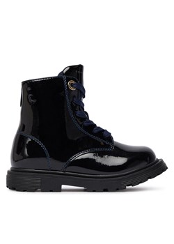 Tommy Hilfiger Trzewiki Lace-Up Bootie T1A5-34005-1237 M Granatowy ze sklepu MODIVO w kategorii Buty zimowe dziecięce - zdjęcie 186151212