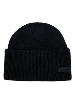 Calvin Klein Czapka Essential Patch Docker K50K510662 Czarny ze sklepu MODIVO w kategorii Czapki zimowe damskie - zdjęcie 186151250