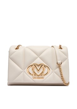 LOVE MOSCHINO Torebka JC4041PP0NLC0110 Écru - id: 8059987908573 - marki Love Moschino - 186151304 LOVE MOSCHINO Torebka JC4041PP0NLC0110 Écru ze sklepu MODIVO w kategorii Torebki damskie - zdjęcie 186151304