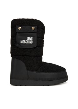 LOVE MOSCHINO Śniegowce JA24452G0NISM00A Czarny ze sklepu MODIVO w kategorii Śniegowce damskie - zdjęcie 186151311