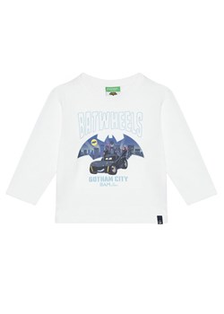 United Colors Of Benetton Bluzka 35RYG10KE Biały Regular Fit ze sklepu MODIVO w kategorii T-shirty chłopięce - zdjęcie 186151474