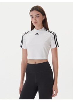 adidas T-Shirt Teamgeist adicolor Baby JZ8279 Biały Slim Fit ze sklepu MODIVO w kategorii Bluzki damskie - zdjęcie 186151483