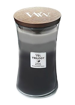 WoodWick Świeca zapachowa &quot;Trilogy - Warm Woods&quot; - 609,5 g ze sklepu Limango Polska w kategorii Świece i dyfuzory - zdjęcie 186153563