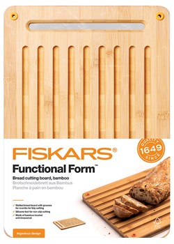 Fiskars Deska &quot;Functional Form&quot; w kolorze jasnobrązowym do krojenia - 25 x 35 cm ze sklepu Limango Polska w kategorii Deski - zdjęcie 186154030