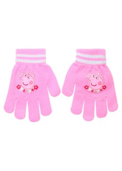 Peppa Pig Rękawiczki &quot;Świnka Peppa&quot; w kolorze jasnoróżowym ze sklepu Limango Polska w kategorii Rękawiczki dziecięce - zdjęcie 186154241