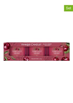 Yankee Candle Świece zapachowe (3 szt.) &quot;Black Cherry&quot; - 3 x 37 g ze sklepu Limango Polska w kategorii Świece i dyfuzory - zdjęcie 186154300