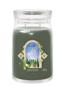 Yankee Candle Świeca zapachowa &quot;Olive &amp; Cypress&quot; - 567 g ze sklepu Limango Polska w kategorii Świece i dyfuzory - zdjęcie 186154482