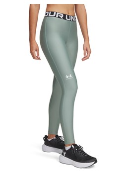 Under Armour Legginsy funkcyjne w kolorze zielonym ze sklepu Limango Polska w kategorii Spodnie damskie - zdjęcie 186154590