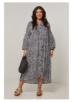 Curvy Lady Sukienka w kolorze granatowym ze sklepu Limango Polska w kategorii Sukienki - zdjęcie 186154593