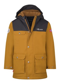 Trollkids Parka &quot;Gudvangen&quot; w kolorze jasnobrązowym ze sklepu Limango Polska w kategorii Kurtki chłopięce - zdjęcie 186154840