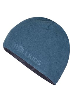 Trollkids Dwustronna czapka beanie &quot;Finnmark&quot; w kolorze granatowo-niebieskim ze sklepu Limango Polska w kategorii Czapki dziecięce - zdjęcie 186155412