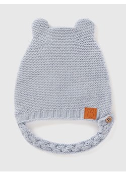 Benetton Czapka w kolorze szarym ze sklepu Limango Polska w kategorii Czapki dziecięce - zdjęcie 186158044