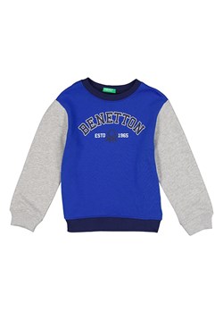 Benetton Bluza w kolorze niebiesko-szarym ze sklepu Limango Polska w kategorii Bluzy chłopięce - zdjęcie 186158142