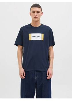 Jack &amp; Jones Koszulka w kolorze granatowym ze sklepu Limango Polska w kategorii T-shirty męskie - zdjęcie 186158343