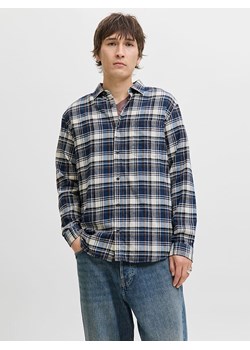 Jack &amp; Jones Koszula &quot;James&quot; w kolorze granatowo-białym ze sklepu Limango Polska w kategorii Koszule męskie - zdjęcie 186158404