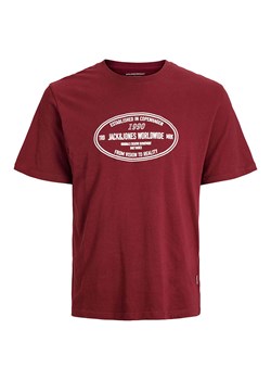 Jack &amp; Jones Koszulka w kolorze czerwonym ze sklepu Limango Polska w kategorii T-shirty męskie - zdjęcie 186159601