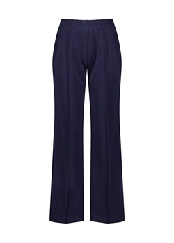 Gerry Weber Spodnie w kolorze granatowym ze sklepu Limango Polska w kategorii Spodnie damskie - zdjęcie 186160124