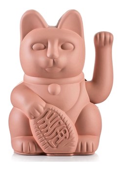 Donkey Figurka dekoracyjna &quot;Lucky Cat&quot; w kolorze jasnoróżowym - 10,5 x 15 x 8,5 cm ze sklepu Limango Polska w kategorii Dekoracje - zdjęcie 186160222