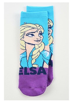 FROZEN Skarpety &quot;Kraina Lodu&quot; w kolorze błękitno-fioletowym ze sklepu Limango Polska w kategorii Skarpetki dziecięce - zdjęcie 186160341