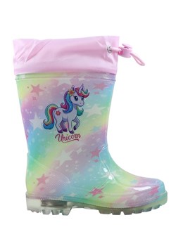 Unicorn Kalosze w kolorze jasnoróżowym ze wzorem ze sklepu Limango Polska w kategorii Kalosze dziecięce - zdjęcie 186161040
