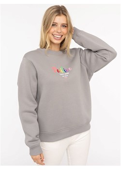 Zwillingsherz Bluza &quot;Positive Rainbow&quot; w kolorze szarym ze sklepu Limango Polska w kategorii Bluzy damskie - zdjęcie 186161051