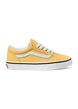 Vans Skórzane sneakersy &quot;Old Skool&quot; w kolorze żółtym ze sklepu Limango Polska w kategorii Trampki dziecięce - zdjęcie 186161180