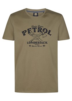 Petrol Koszulka w kolorze szarobrązowym ze sklepu Limango Polska w kategorii T-shirty męskie - zdjęcie 186161254