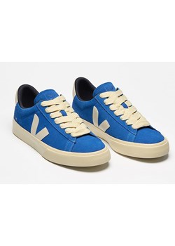 Veja Skórzane sneakersy &quot;Campo Bold&quot; w kolorze niebieskim ze sklepu Limango Polska w kategorii Trampki damskie - zdjęcie 186161310
