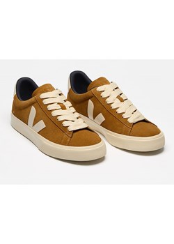Veja Skórzane sneakersy &quot;Campo Bold&quot; w kolorze jasnobrązowym ze sklepu Limango Polska w kategorii Trampki damskie - zdjęcie 186161312